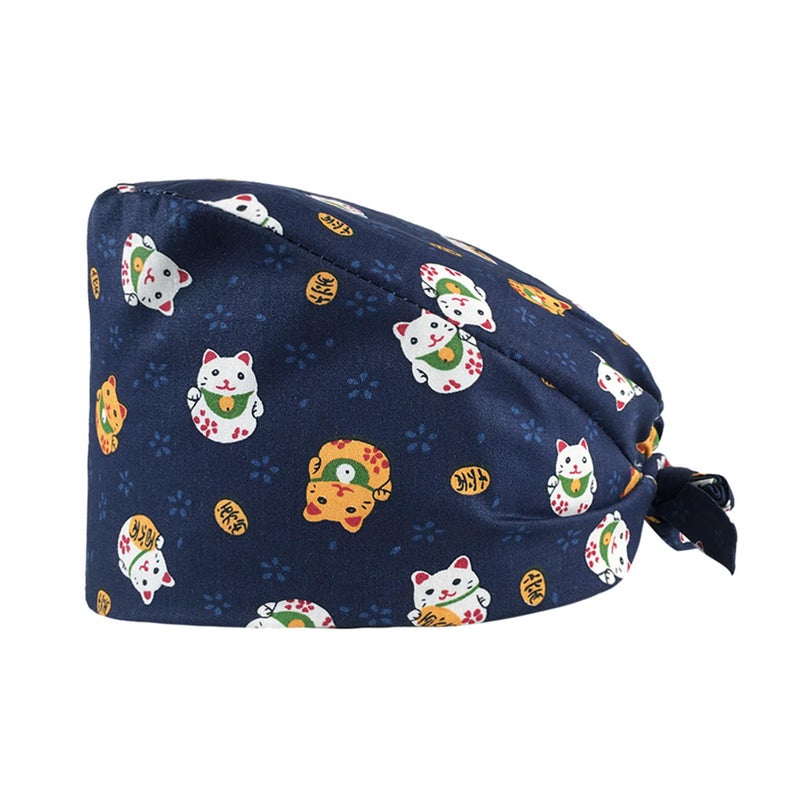 Enkudc Cute Printed Working Cap for Women/Men - Image 1